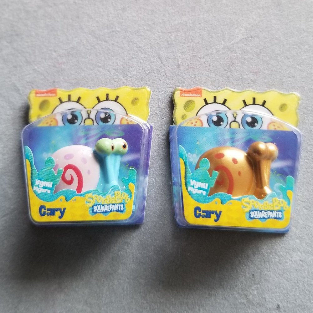 NEW: SUPER RARE GOLD Gary - ZURU 5 Surprise Mini Brands Spongebob Bundle